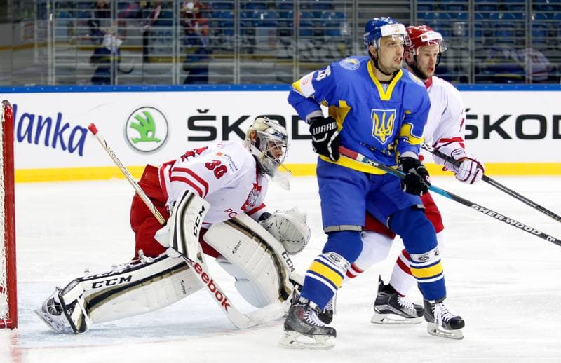 Ice Hockey. IIHF World Championship Division 1A. Poland - Ukraine. 22.04.2015