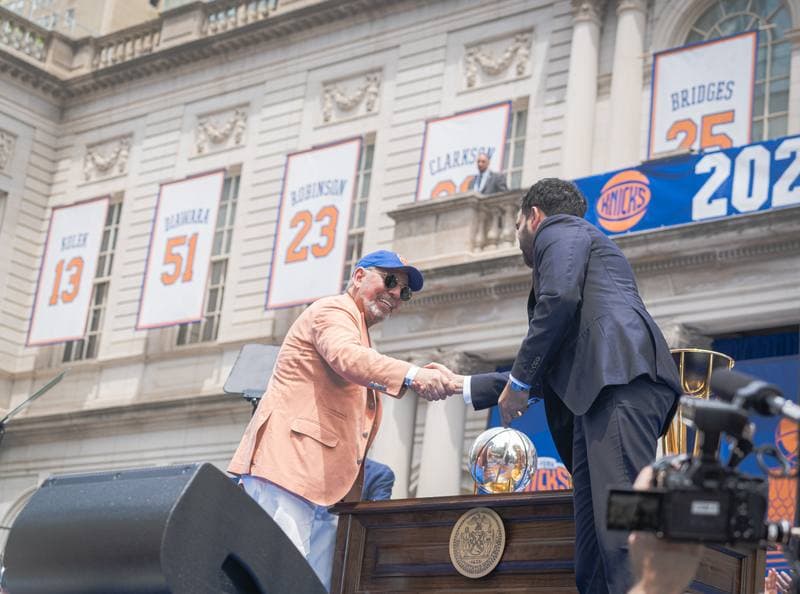 Basketball. NBA. New York Knicks Championship Parade. 18.06.2026