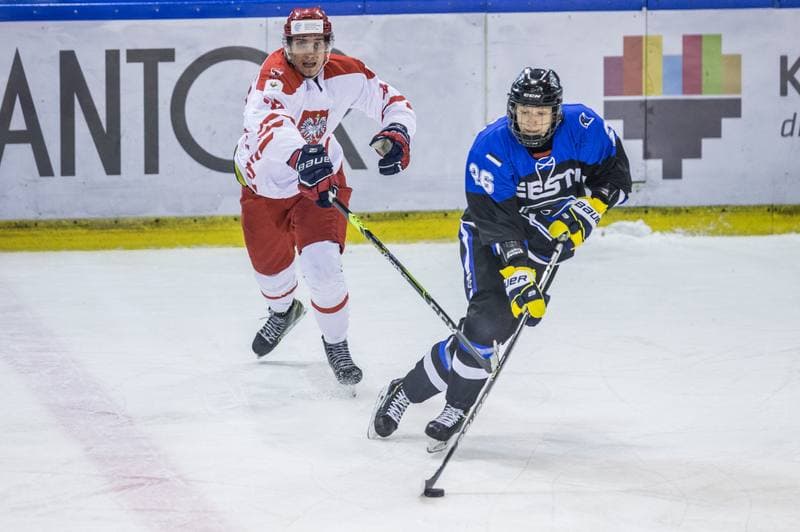 Ice Hockey. Three Seas Tournament. Poland - Estonia. 18.04.2021