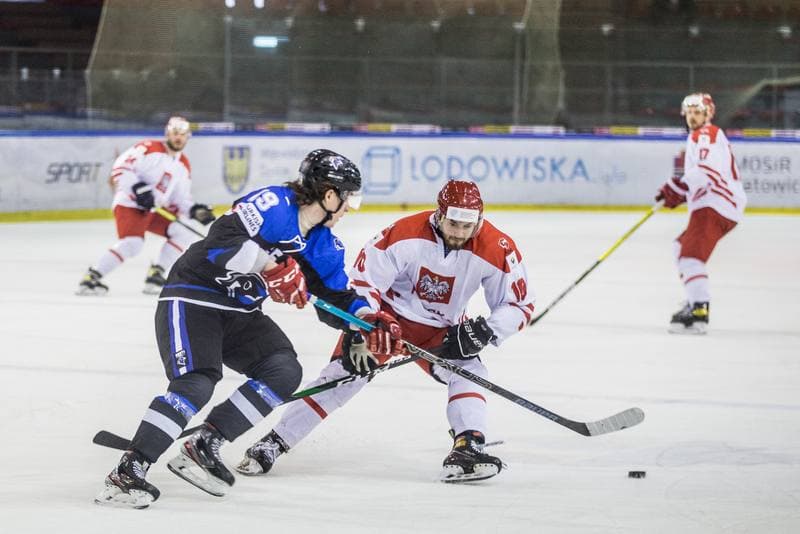 Ice Hockey. Three Seas Tournament. Poland - Estonia. 18.04.2021