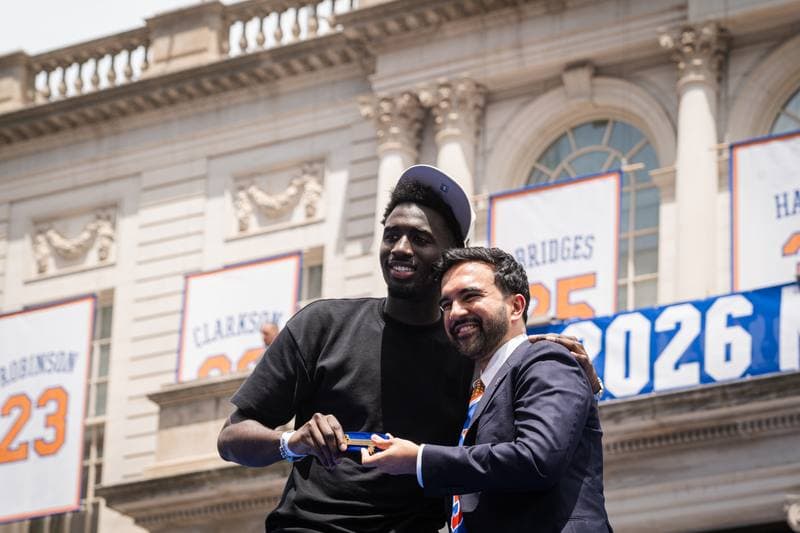 Basketball. NBA. New York Knicks Championship Parade. 18.06.2026