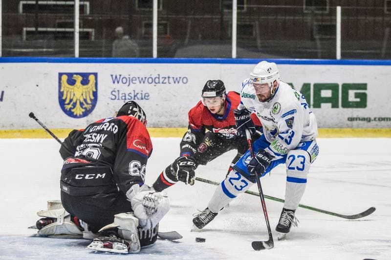 Ice Hockey. PHL. Re-Plast Unia Oswiecim - Ciarko STS Sanok. 20.12.2021