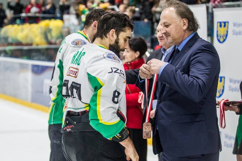 Ice Hockey. Polska Hokej Liga. JKH GKS Jastrzebie - GKS Tychy. 10.04.2022
