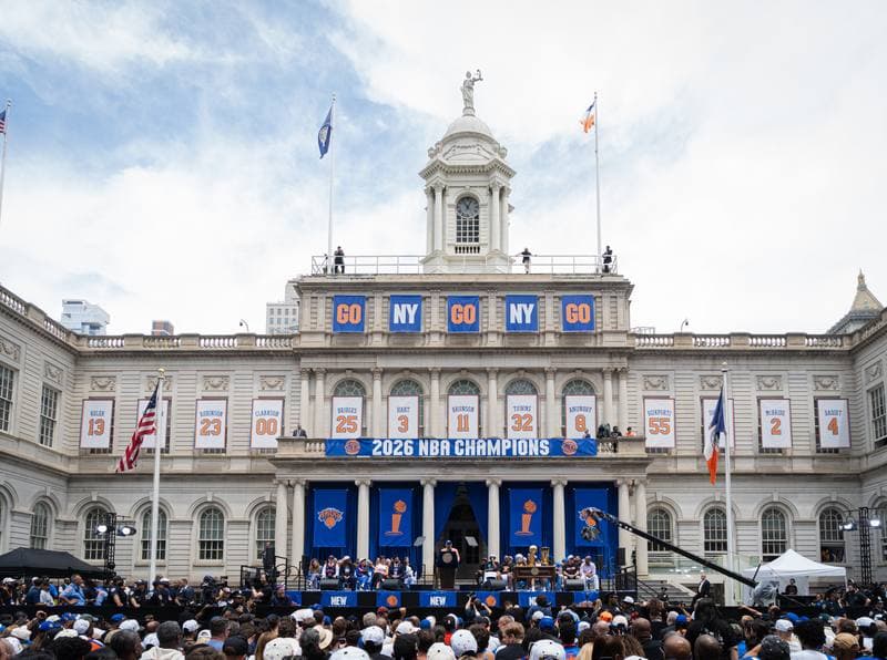 Basketball. NBA. New York Knicks Championship Parade. 18.06.2026