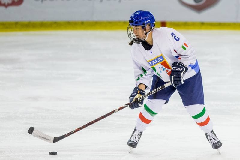 Ice Hockey. Women's World Championship Division 1 Group B. Italy - Kazakhstan. 11.04.2022