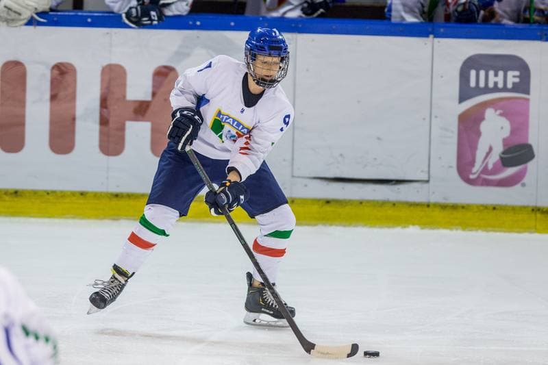 Ice Hockey. Women's World Championship Division 1 Group B. Italy - Kazakhstan. 11.04.2022