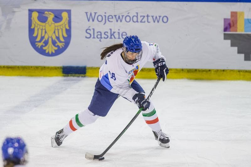 Ice Hockey. Women's World Championship Division 1 Group B. Italy - Kazakhstan. 11.04.2022