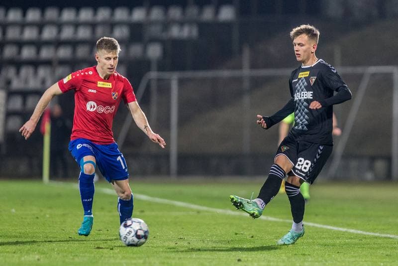 Football. Fortuna I Liga. Zaglebie Sosnowiec - Odra Opole. 25.02.2022