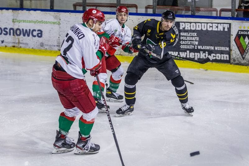 Ice Hockey. Polska Hokej Liga. Zaglebie Sosnowiec - GKS Katowice. 28.02.2022