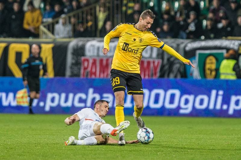 Football. Fortuna Puchar Polski. GKS Katowice - Bruk-Bet Termalica Nieciecza. 27.10.2021