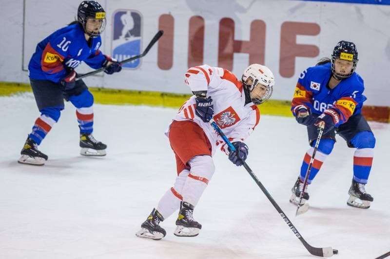 Ice Hockey. Women's World Championship Division 1B. Korea - Poland. 11.04.2022