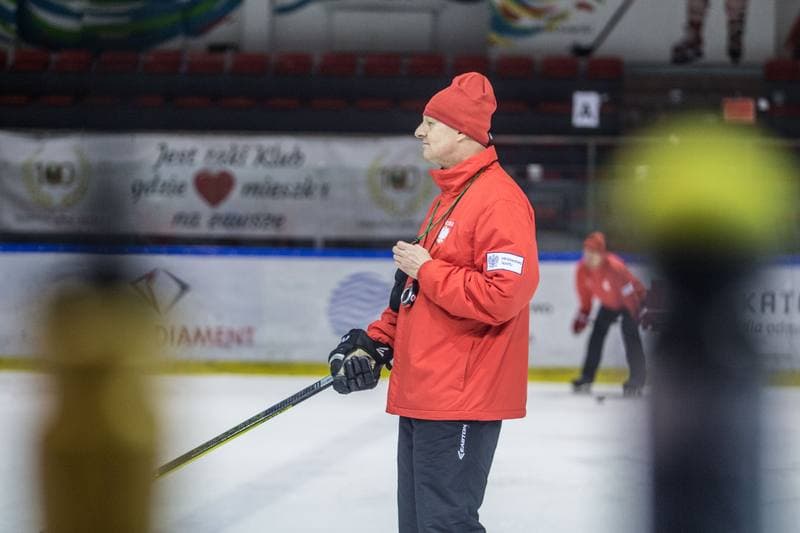 Ice Hockey. Poland national team. Training. 31.03.2022
