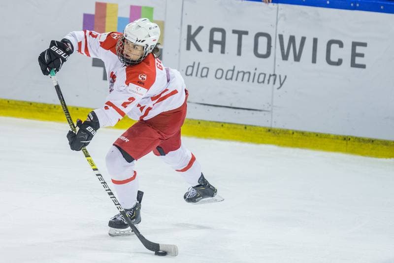 Ice Hockey. Women's World Championship Division 1B. Korea - Poland. 11.04.2022