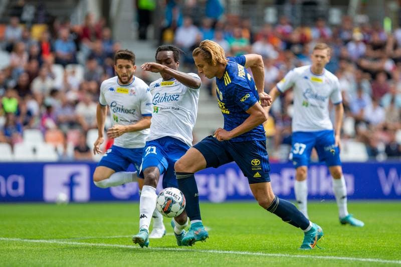 Football. Fortuna I Liga. Podbeskidzie Bielsko-Biala - Arka Gdynia. 17.07.2022