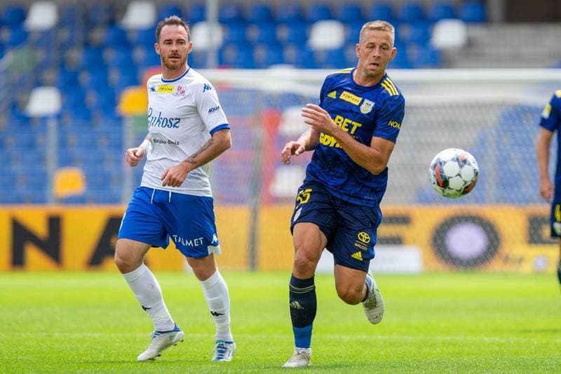 Football. Fortuna I Liga. Podbeskidzie Bielsko-Biala - Arka Gdynia. 17.07.2022