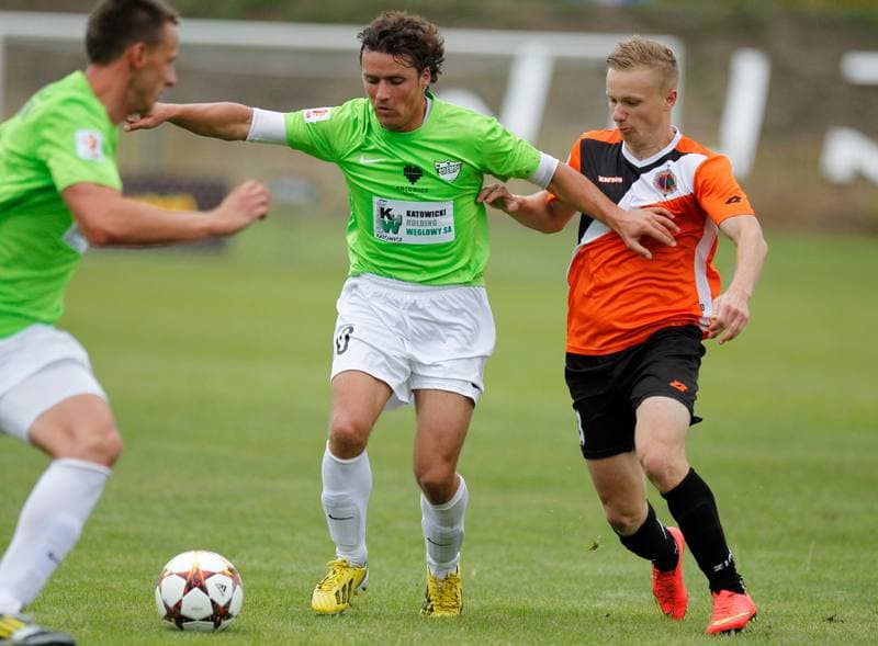 Football. Polish First League. Rozwoj Katowice - Chrobry Glogow. 06.09.2015