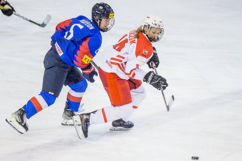 Ice Hockey. Women's World Championship Division 1B. Korea - Poland. 11.04.2022
