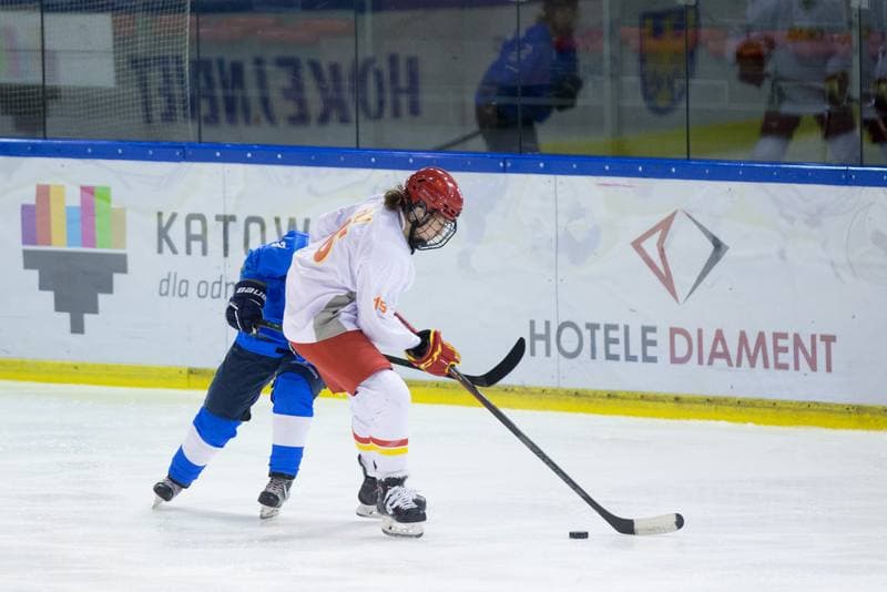Ice Hockey. Women's World Championship Division 1B. China - Kazakhstan. 12.04.2022