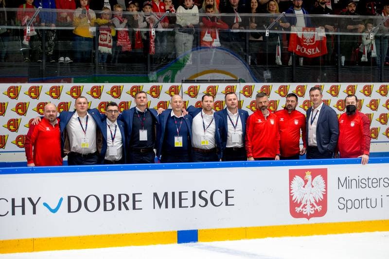 Ice Hockey. World Championship Division 1 Group B. Poland - Japan. 01.05.2022
