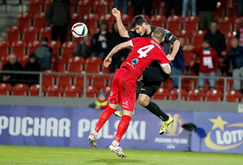 Football. Polish Cup. Cracovia Krakow - Zaglebie Sosnowiec. 19.11.2015