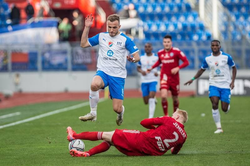 Football. Fortuna:Liga. Banik Ostrava - Sigma Olomouc. 19.02.2022