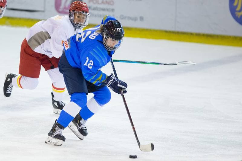 Ice Hockey. Women's World Championship Division 1B. China - Kazakhstan. 12.04.2022