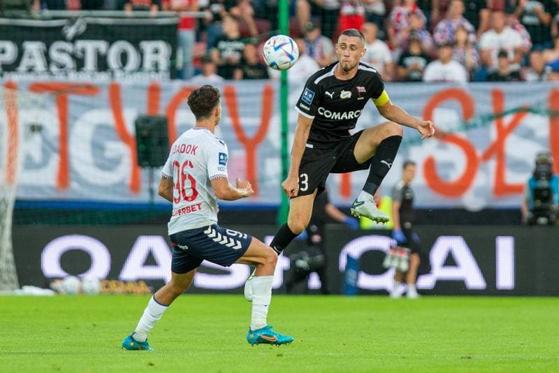 Football. PKO BP Ekstraklasa. Gornik Zabrze - Cracovia Krakow. 18.07.2022