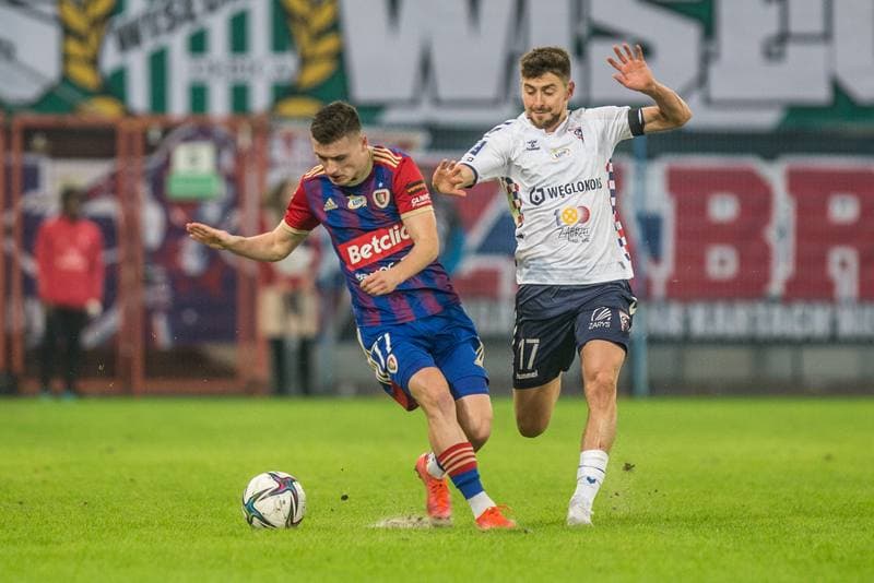 Football. PKO BP Ekstraklasa. Piast Gliwice - Gornik Zabrze. 26.02.2022