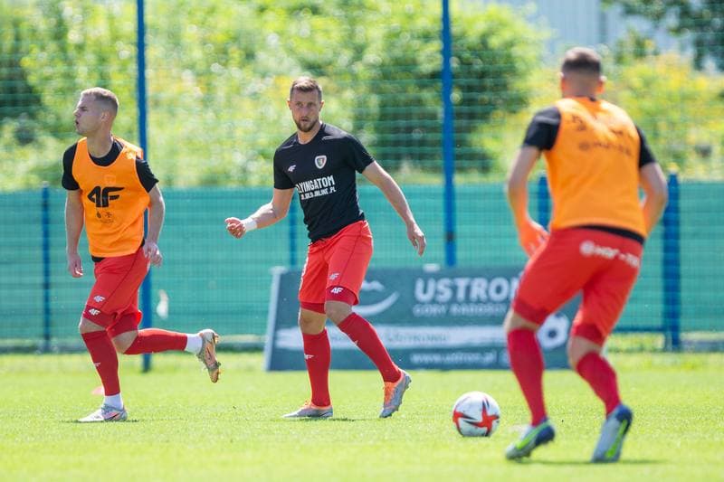 Football. Sparing. Kuznia Ustron - Piast Gliwice. 18.06.2022