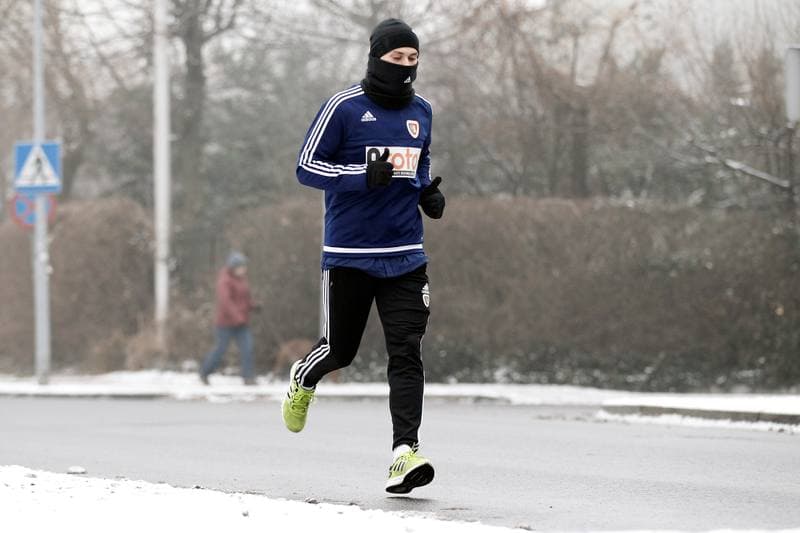 Football. Piast Gliwice. Training. 07.01.2016