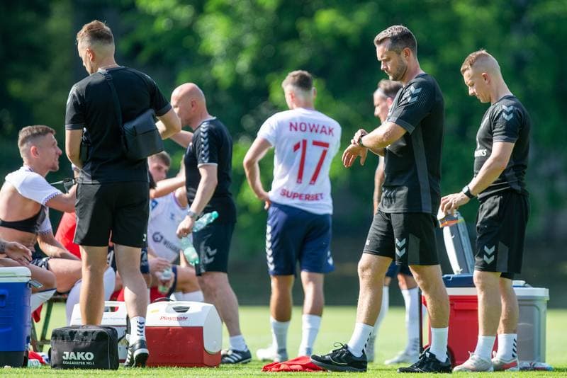 Football. Sparing. Gornik Zabrze - Puszcza Niepolomice. 24.06.2022