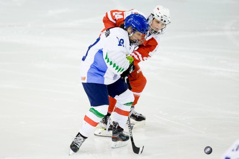 Ice Hockey. Women's World Championship Division 1B. Poland - Italy. 12.04.2022
