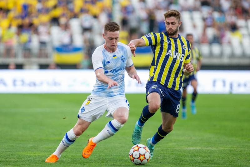Football. UEFA Champions League. Dynamo Kyiv - Fenerbahce SK. 20.07.2022