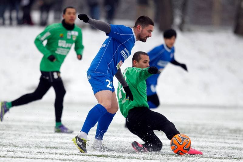 Football. Sparing. Podbeskidzie Bielsko Biala - Rozwoj Katowice. 16.01.2016