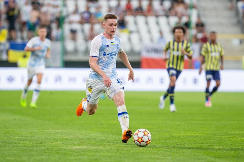 Football. UEFA Champions League. Dynamo Kyiv - Fenerbahce SK. 20.07.2022