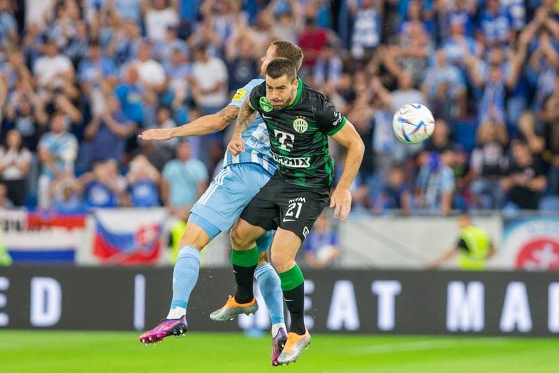 Football. UEFA Champions League. Slovan Bratislava - Ferencvaros. 27.07.2022