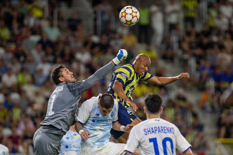 Football. UEFA Champions League. Dynamo Kyiv - Fenerbahce SK. 20.07.2022