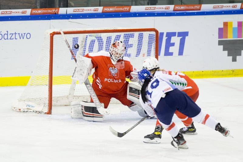 Ice Hockey. Women's World Championship Division 1B. Poland - Italy. 12.04.2022