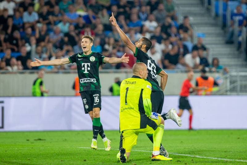 Football. UEFA Champions League. Slovan Bratislava - Ferencvaros. 27.07.2022