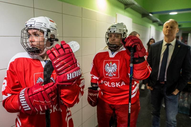 Ice Hockey. Women's World Championship Division 1B. Poland - China. 14.04.2022