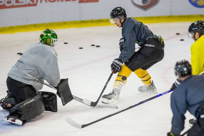 Ice Hockey. GKS Katowice. Training. 01.08.2022