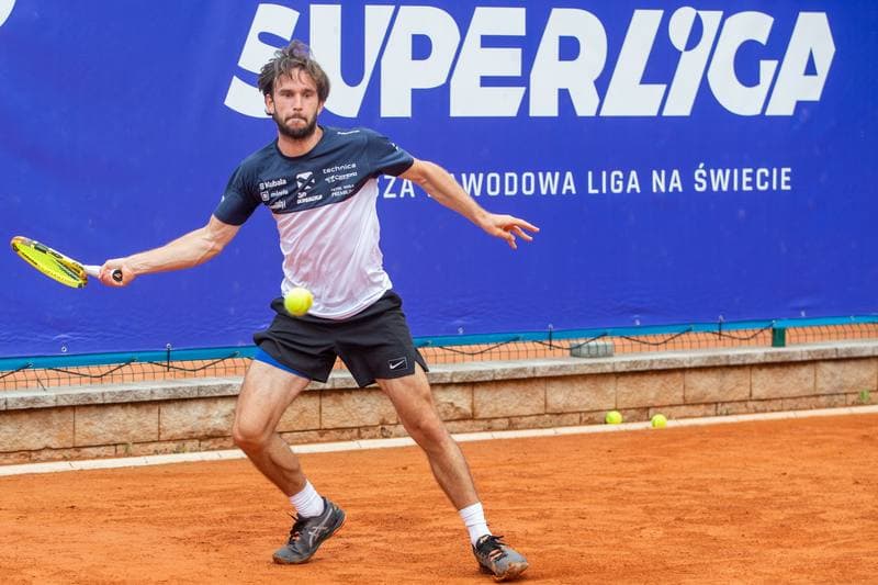 Tennis. Lotto SuperLiga. KT Kubala Ustron - Park Tenisowy Olimpia Poznan. 07.08.2022