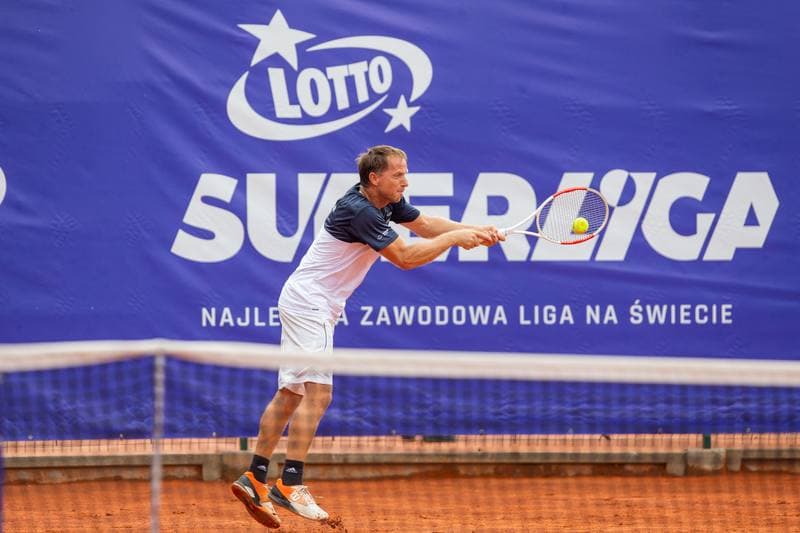 Tennis. Lotto SuperLiga. KT Kubala Ustron - Park Tenisowy Olimpia Poznan. 07.08.2022