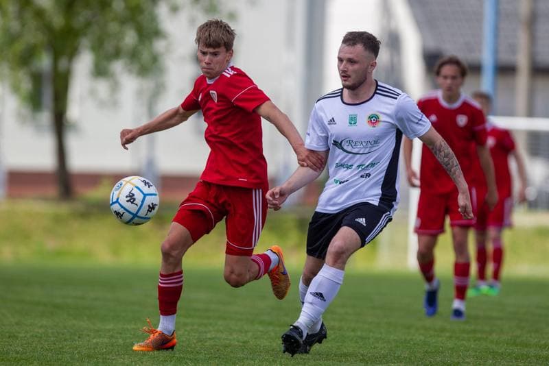 Football. Zina IV Liga. Piast II Gliwice - Unia Turza Slaska. 21.05.2022