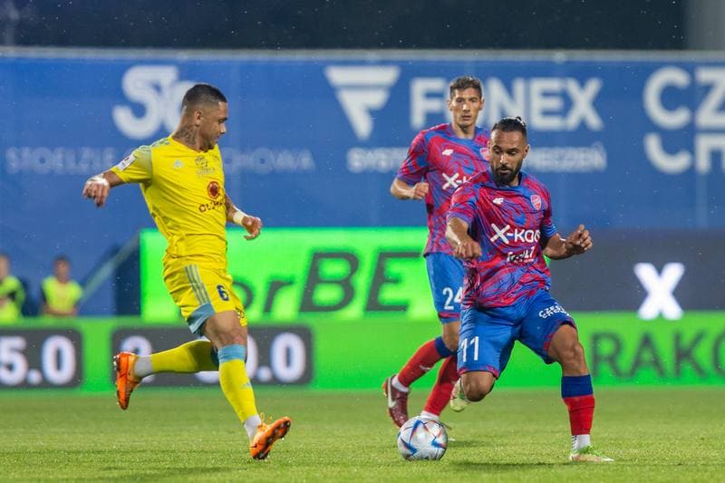 Football. UEFA Conference League. Rakow Czestochowa - FK Astana. 21.07.2022