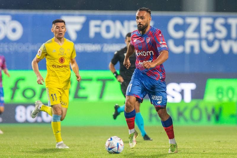Football. UEFA Conference League. Rakow Czestochowa - FK Astana. 21.07.2022
