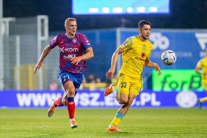 Football. UEFA Conference League. Rakow Czestochowa - FK Astana. 21.07.2022