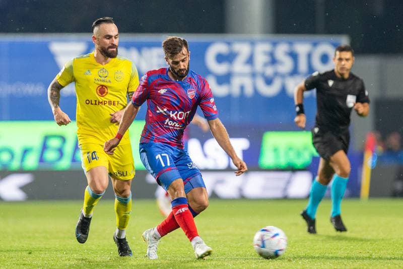 Football. UEFA Conference League. Rakow Czestochowa - FK Astana. 21.07.2022