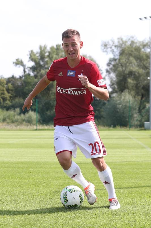 Football. Wisla Krakow. Photo Session. 03.08.2016