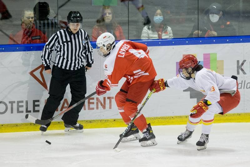 Ice Hockey. Women's World Championship Division 1B. Poland - China. 14.04.2022